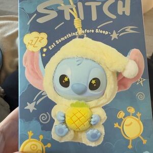 DISNEY Miniso Stitch Vynil Plush Keychain